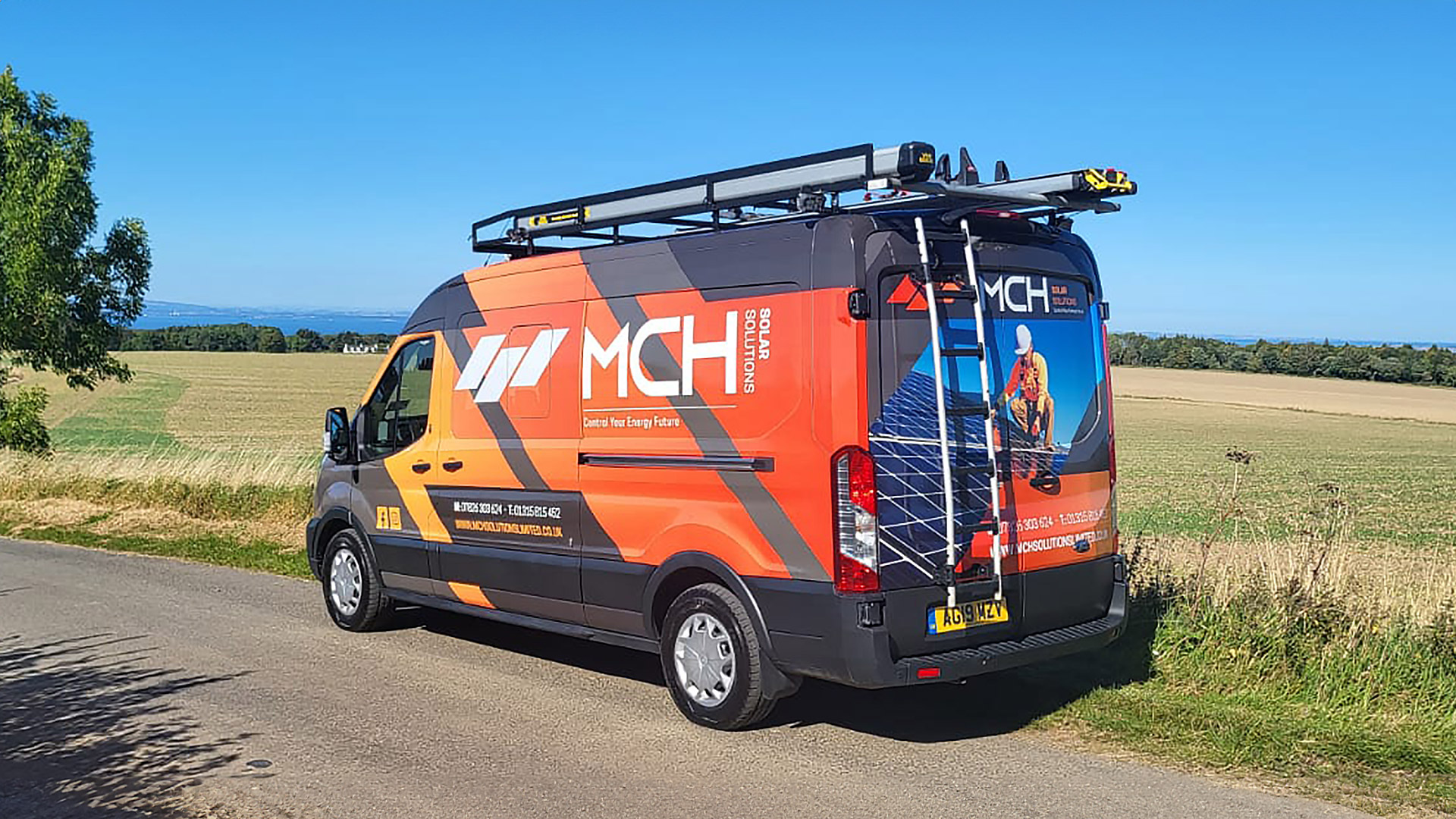 MCH Solar Solutions - Vehicle livery design