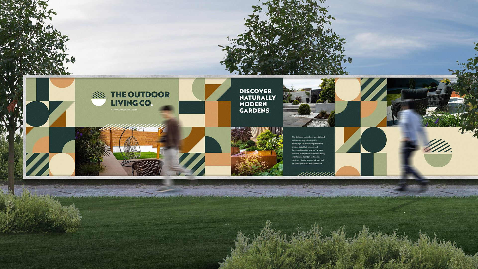 The Outdoor Living Company - Hoarding design