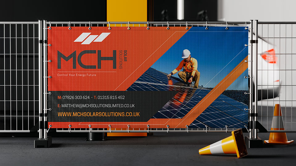 MCH Solar Solutions - Banner design