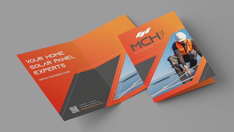 MCH Solar Solutions - Folder design