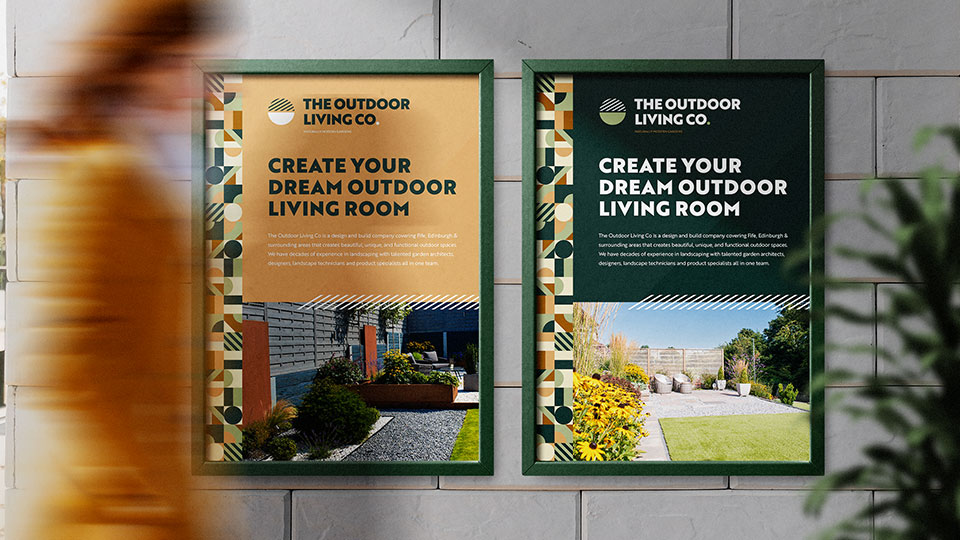 The Outdoor Living Company - Poster design