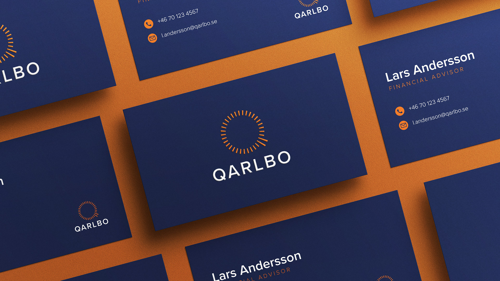 Qarlbo - Business Card Design