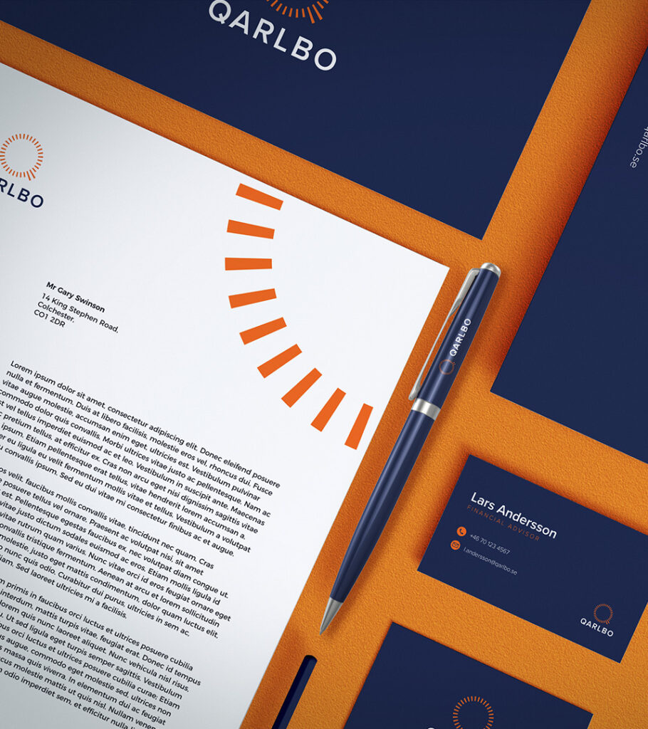 Qarlbo - Business Stationery Design