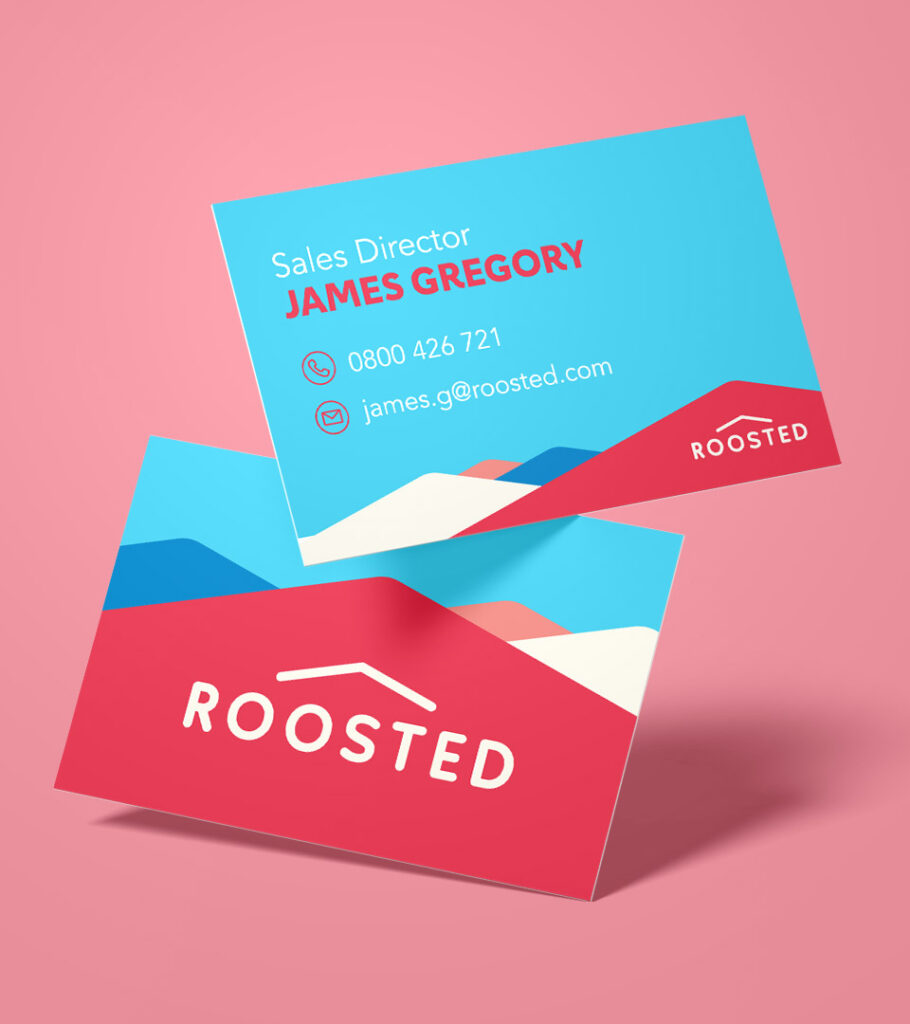 Roosted - Business Card Design